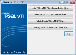 v11 pervasive psql v11 workgroup download